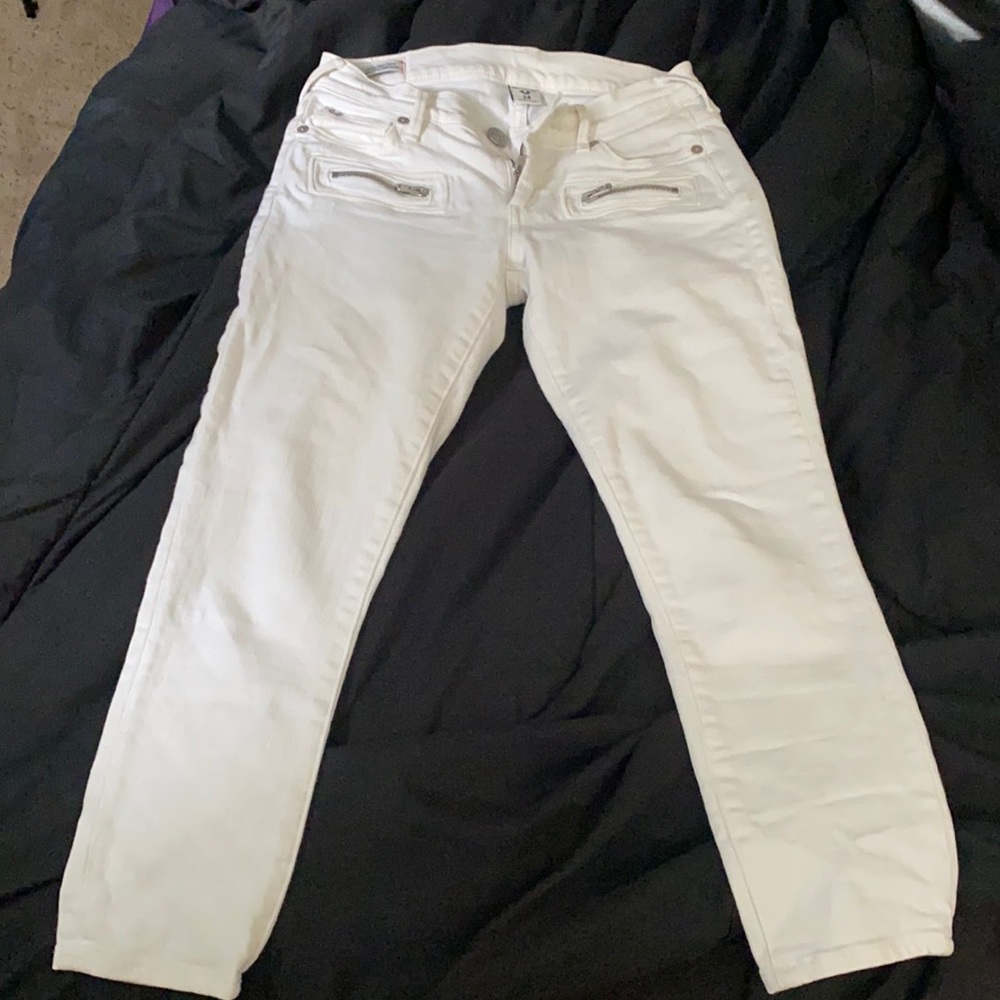 True Religion low rise super skinny